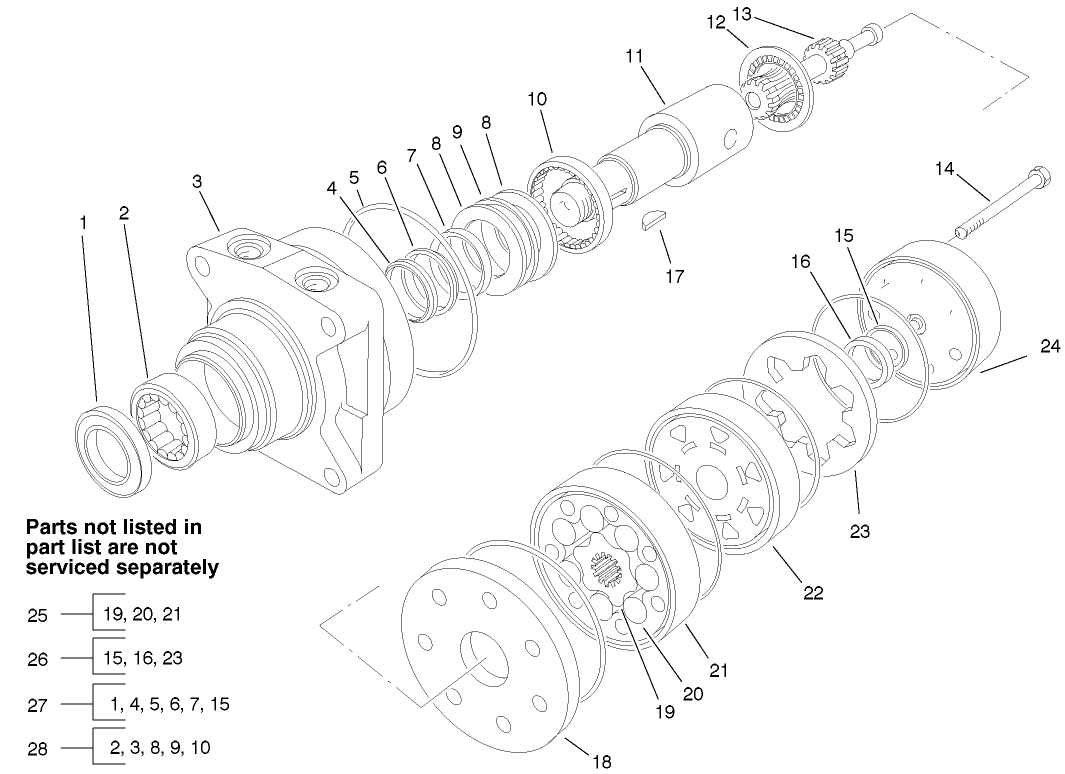 Hydraulic Motor Assembly No. 92-9199