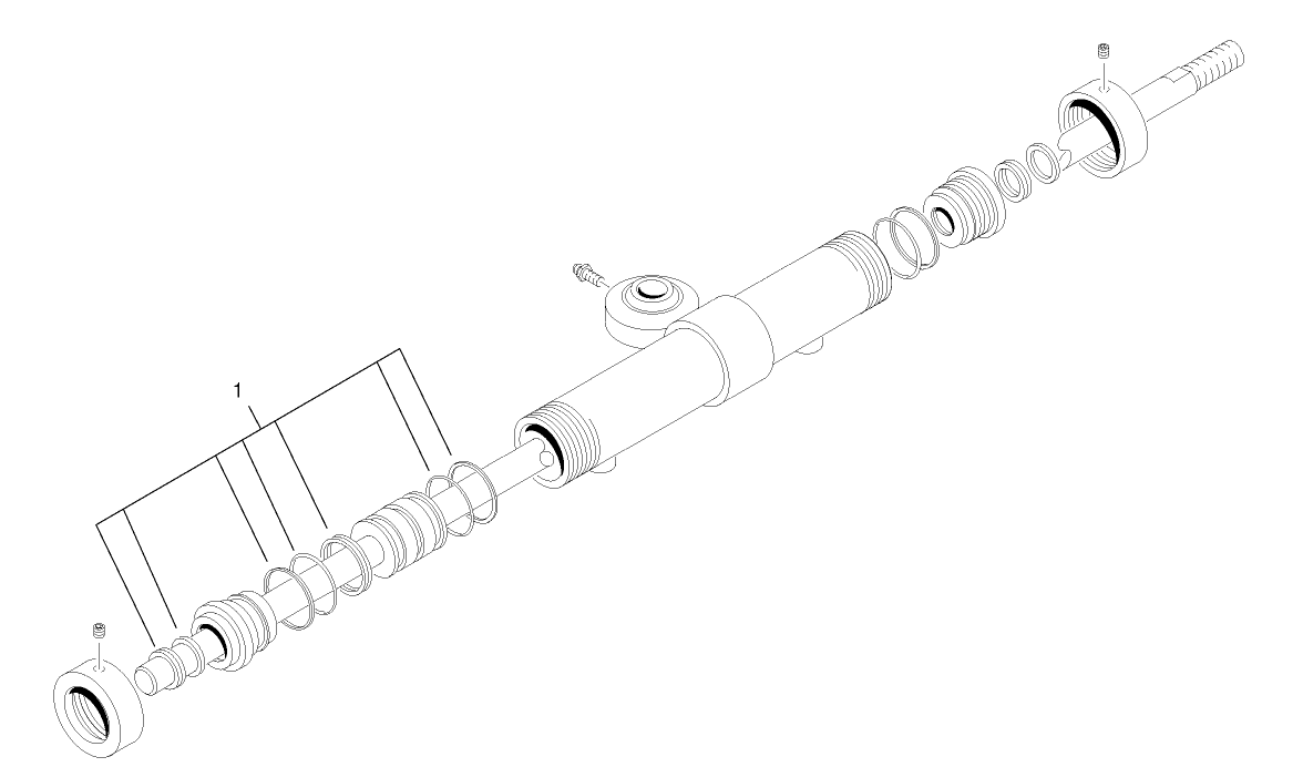 Steering Cylinder Assembly No. 93-2122