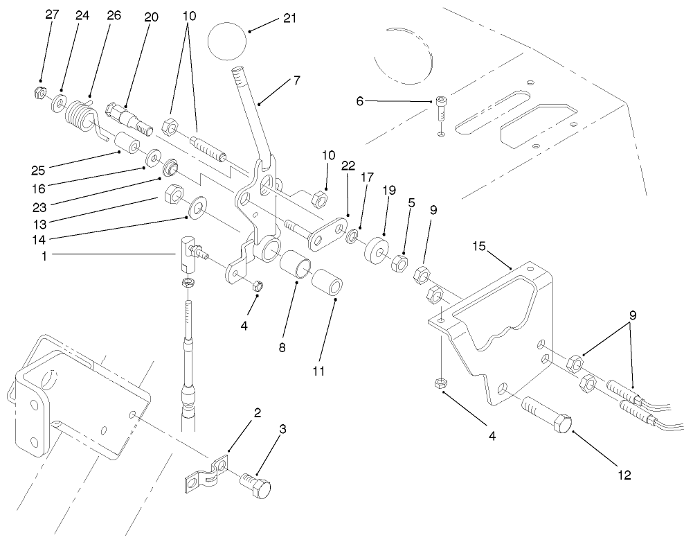 Functional Control Lever Assembly