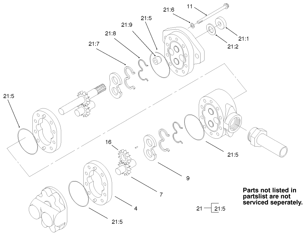 Gear Pump Assembly No. 94-6390