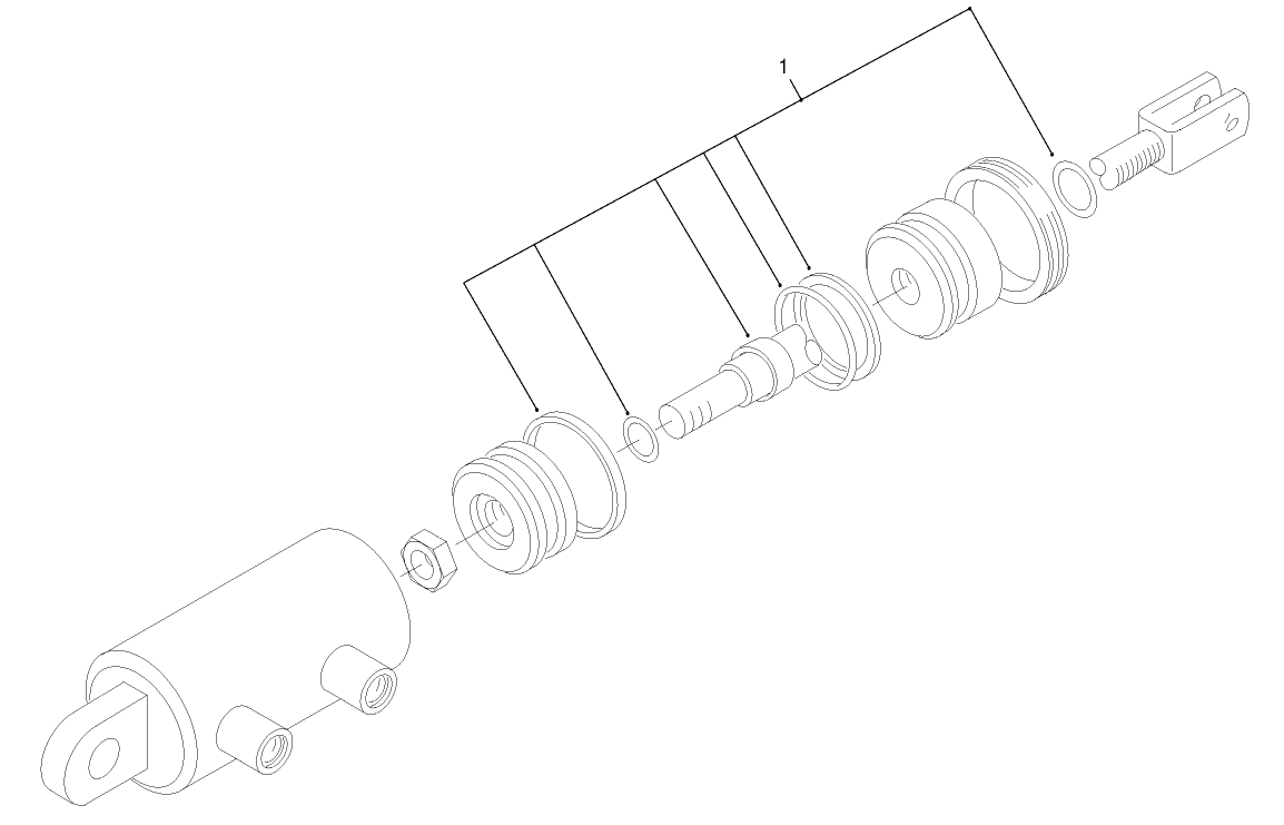Hydraulic Cylinder Assembly No. 99-4263