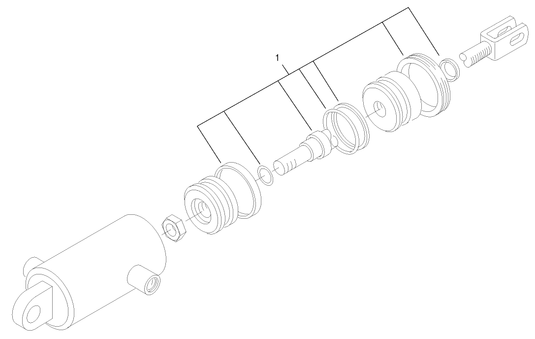 Hydraulic Cylinder Assembly No. 99-4262