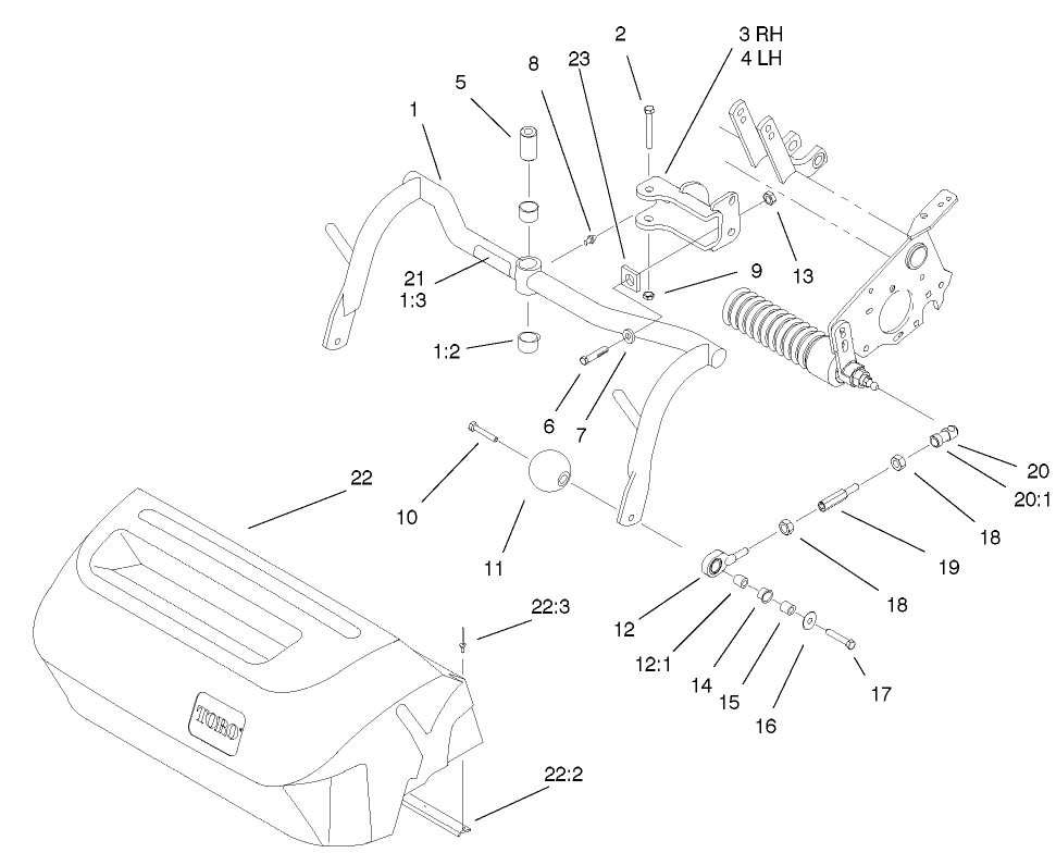 Center Pull Frame Assembly