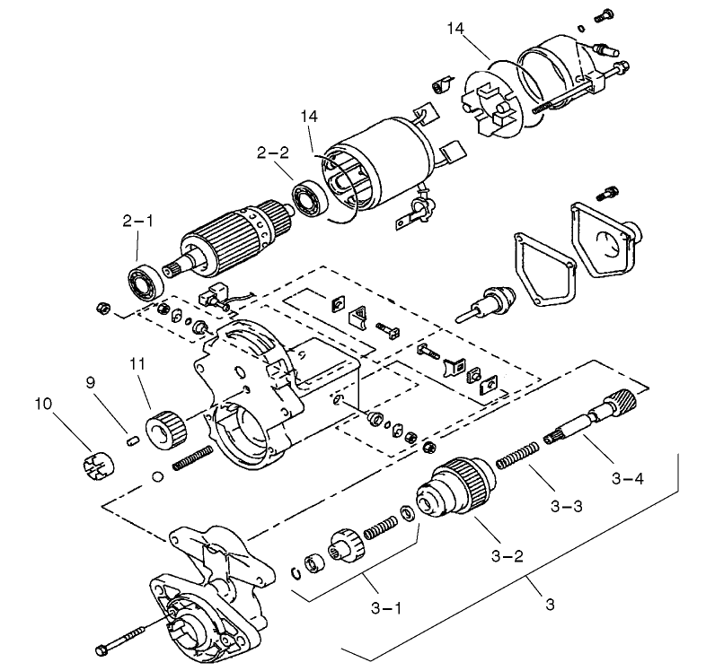 Starter Assembly No. 99-9693