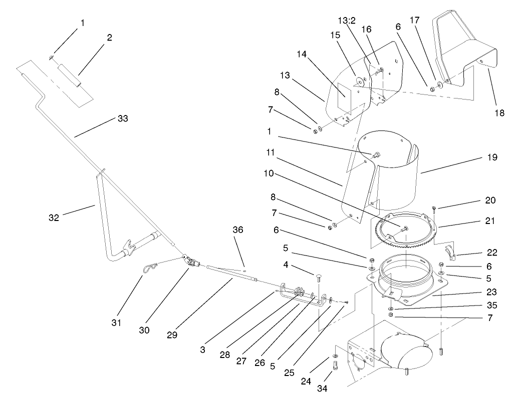 Chute And Rotation System