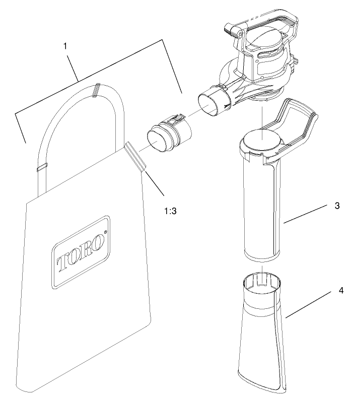 Vacuum Tube And Bag Assembly