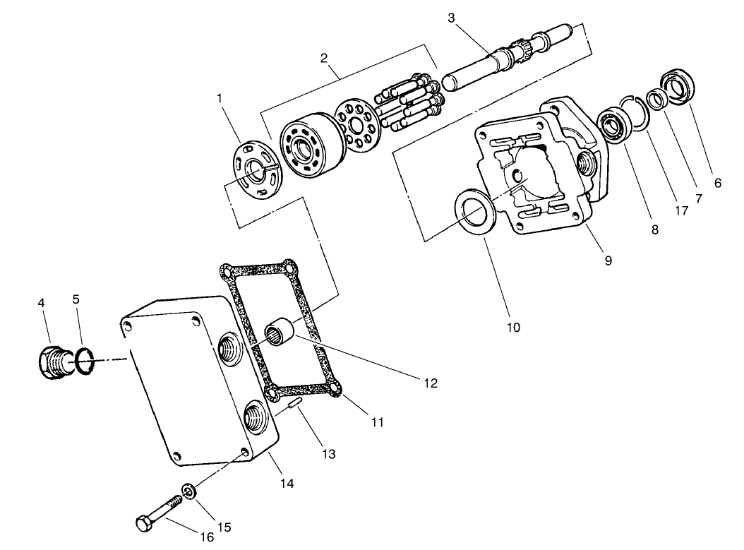 Hydraulic Motor No. 92-2556-03