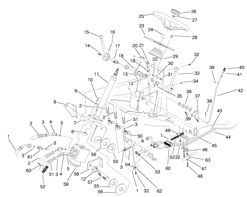 Steering Tower Assembly