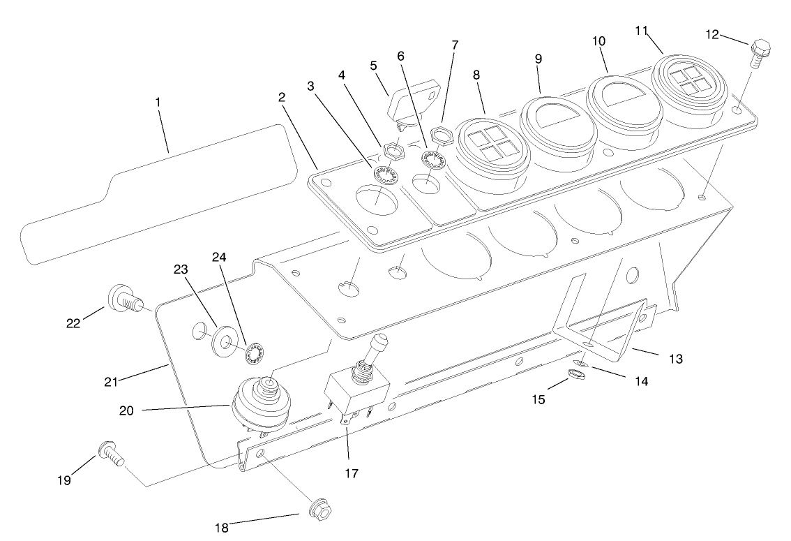 Gage Panel Assembly