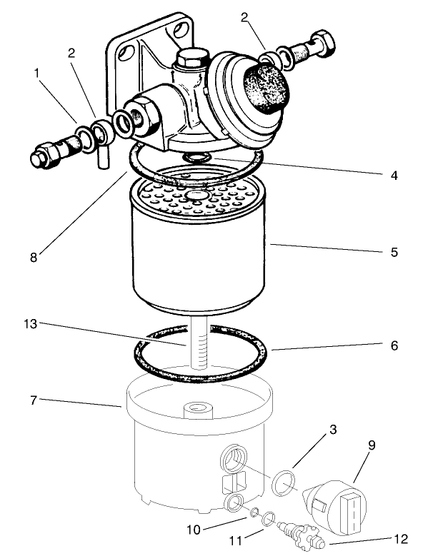 Fuel Filter Assembly No. 76-5300