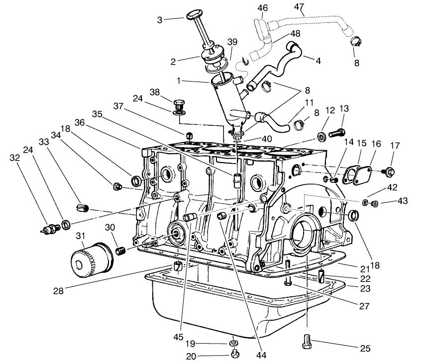 Crankcase Assembly