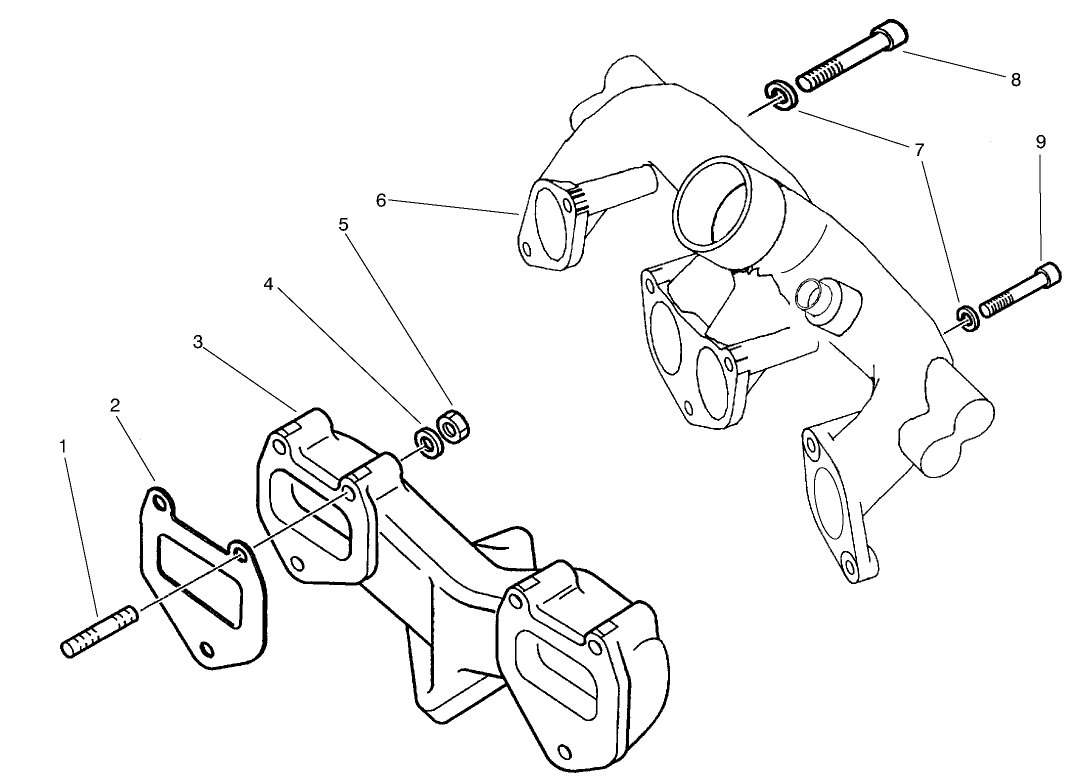 Intake And Exhaust Manifold Assembly