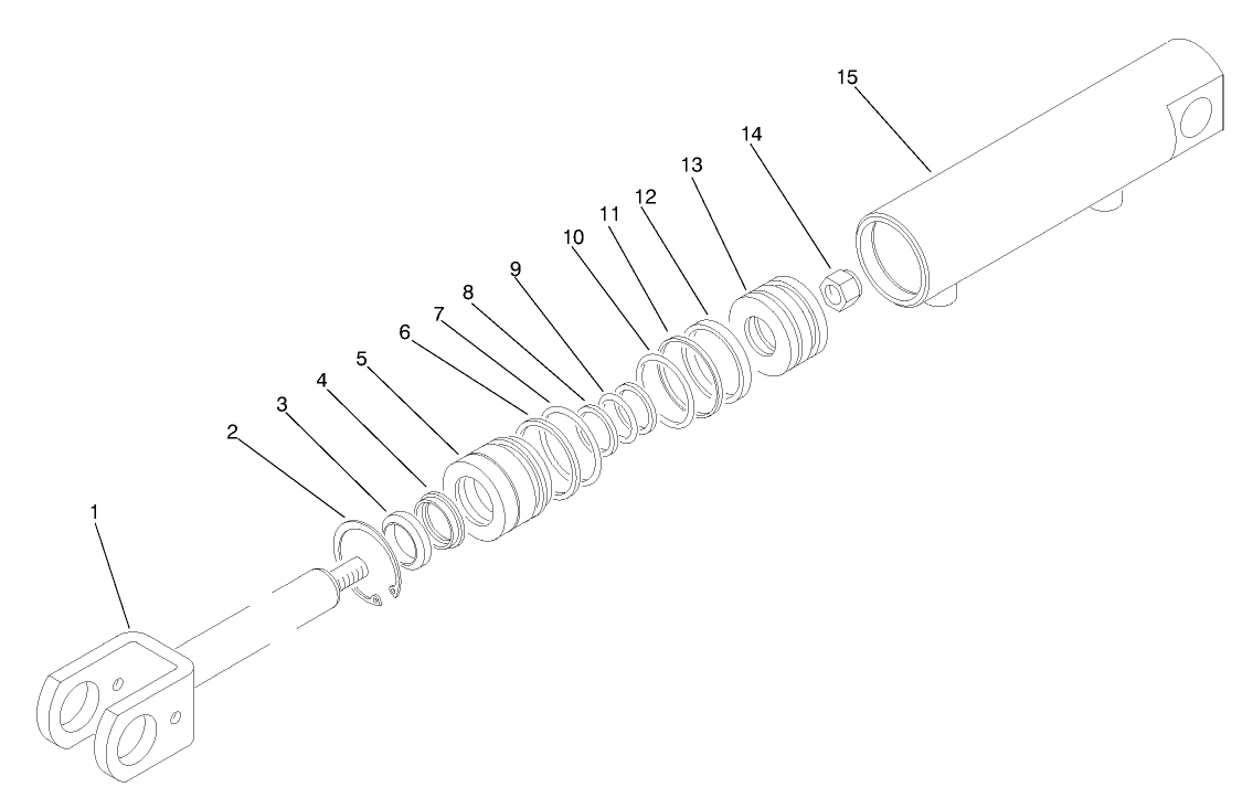 Hydraulic Cylinder No. 86-5580