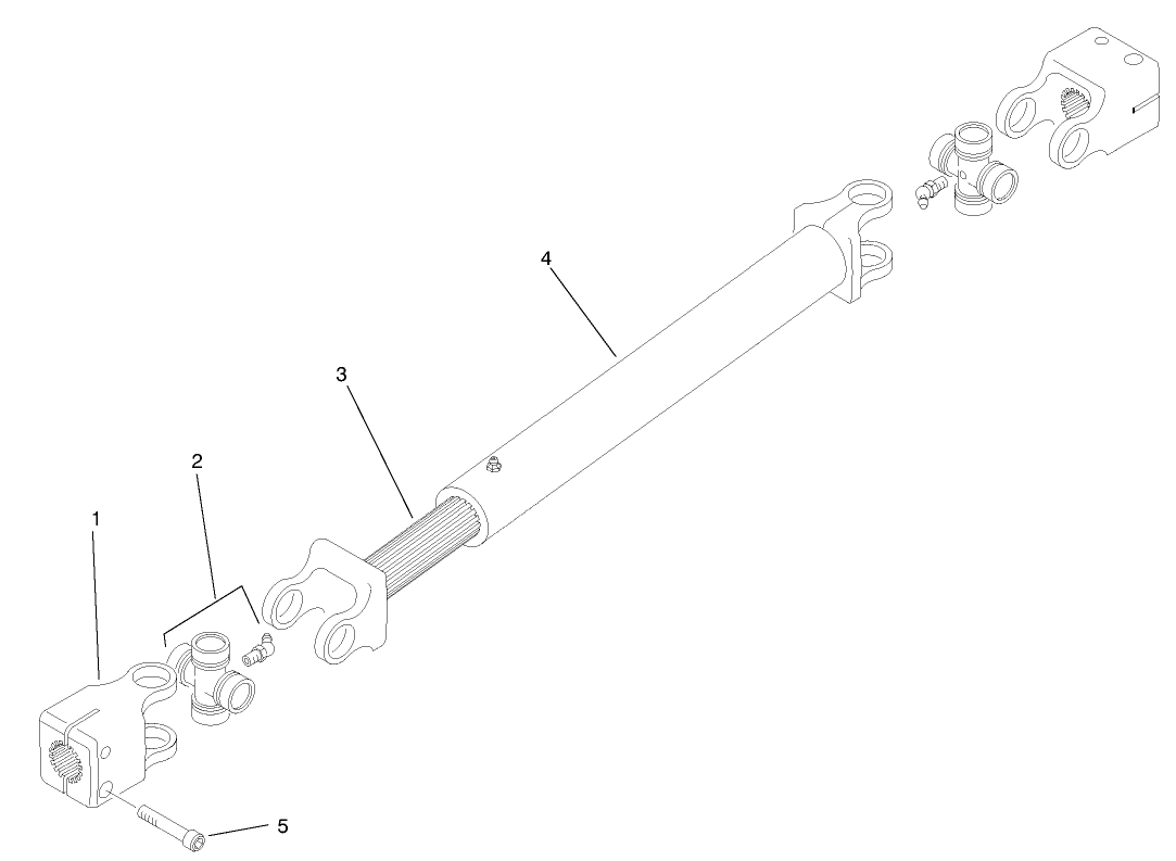 Drive Shaft Assembly No. 86-1730