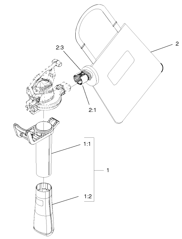 Vacuum Tube And Bag Assembly