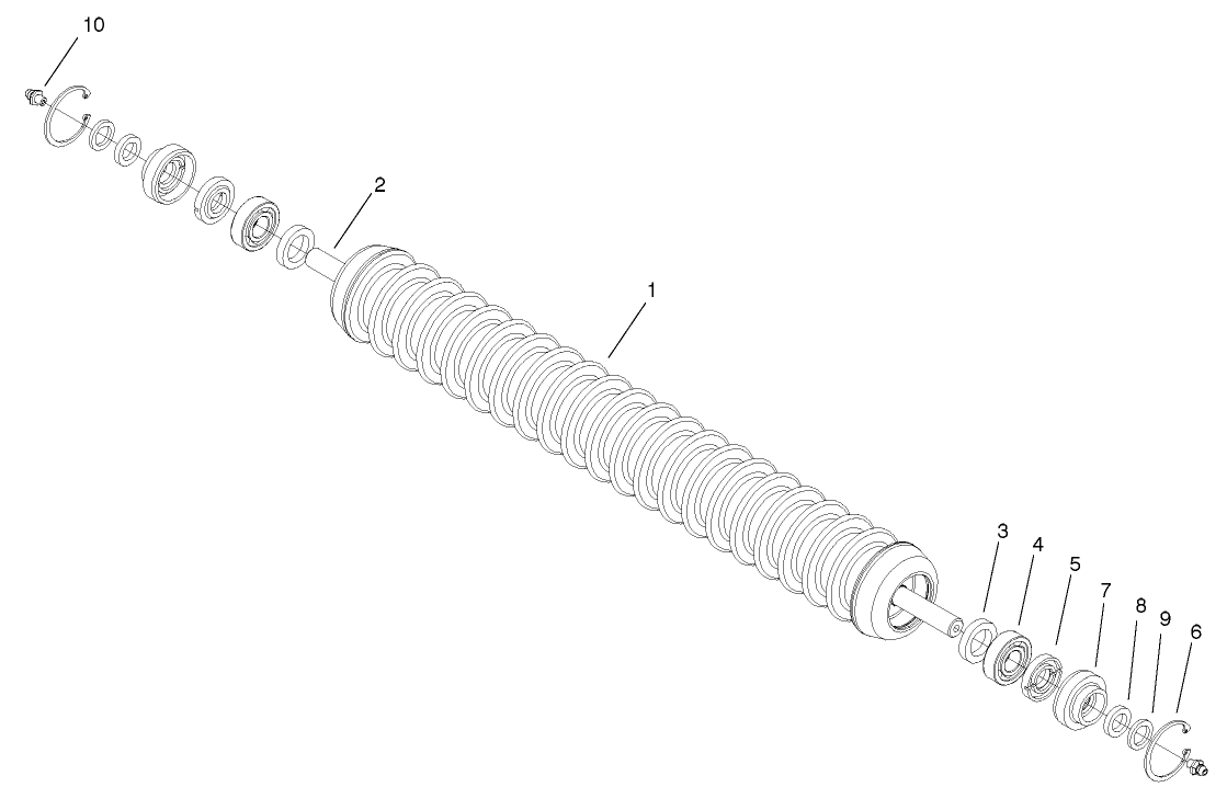 Wiehle Roller Assembly No. 100-9906