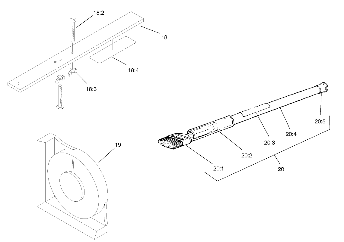 Gauge Bar, Angle Indicator And Handle Assemblies