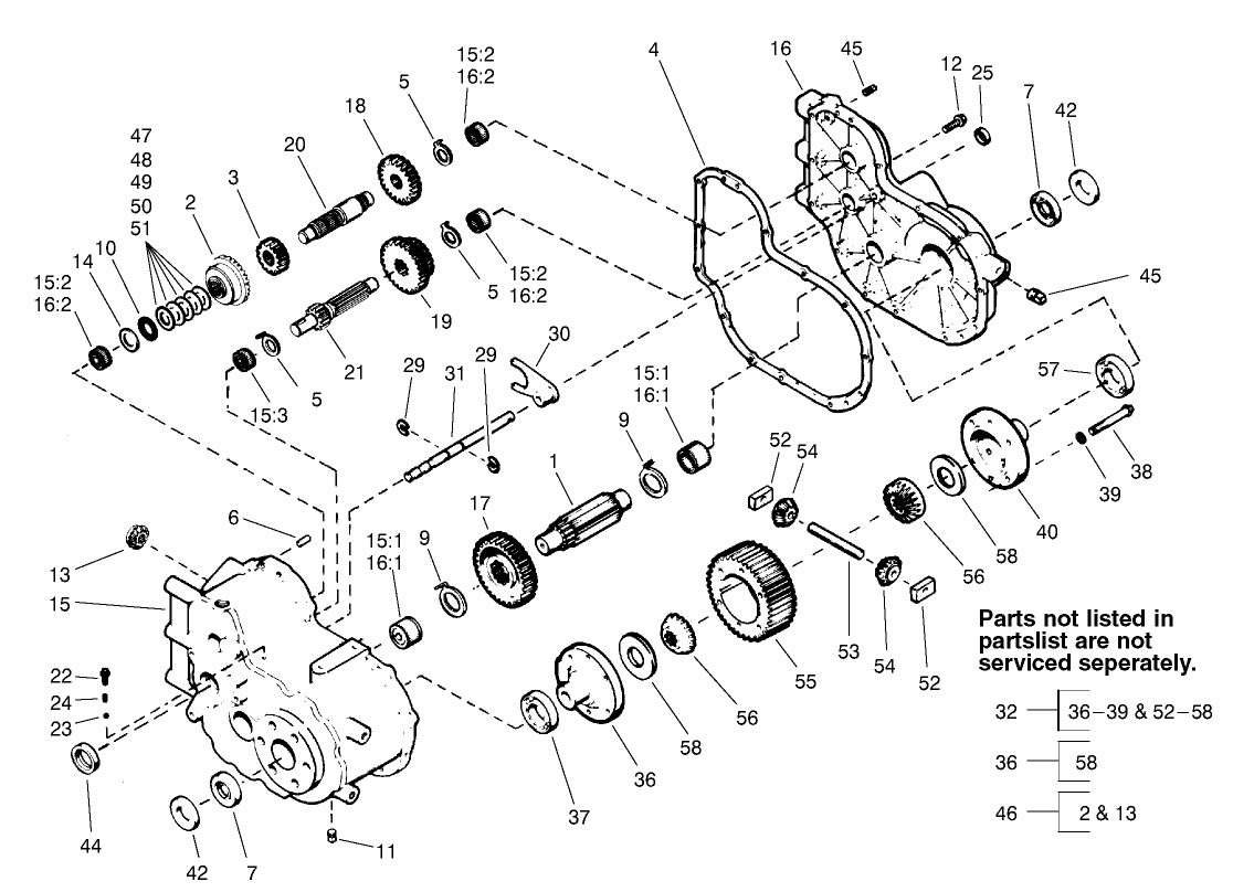 Transaxle Assembly No. 99-7566
