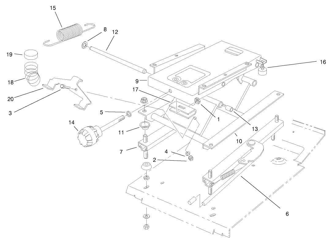 Mini Suspension Assembly No. 76-1970