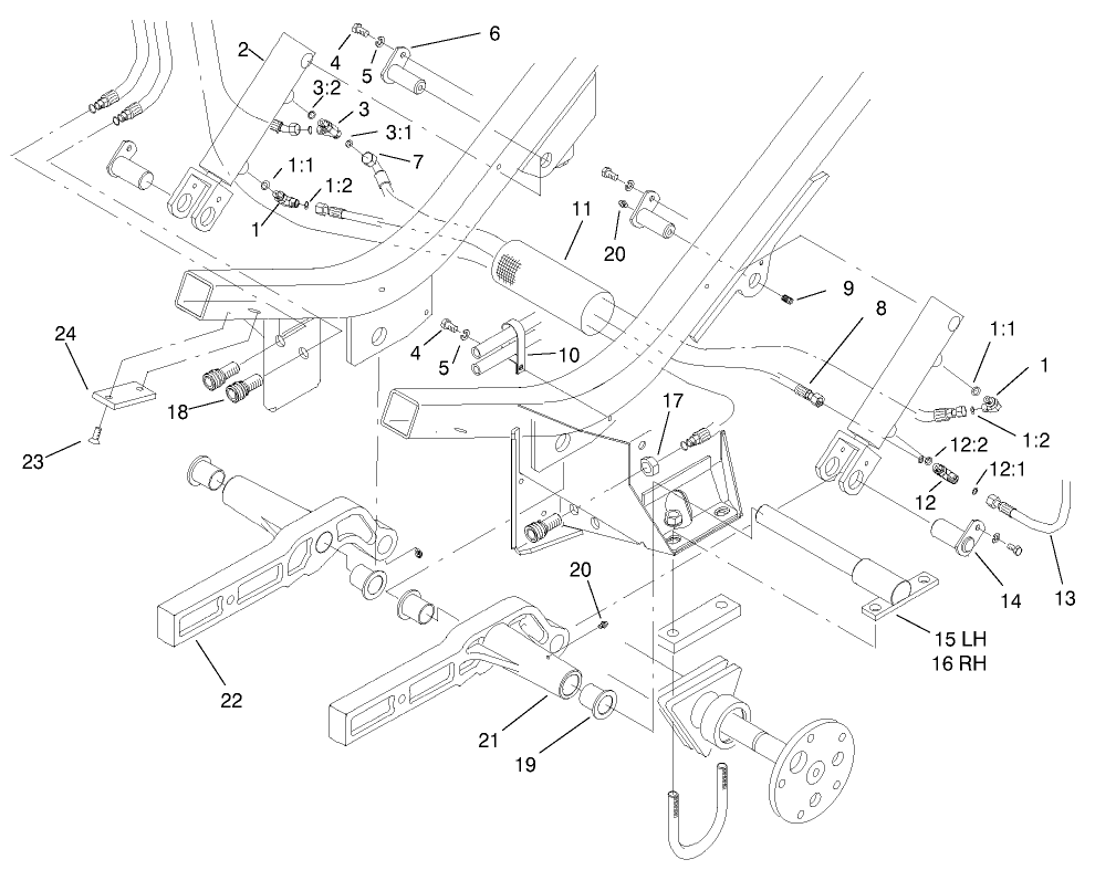 Cylinder And Lift Arm Assembly