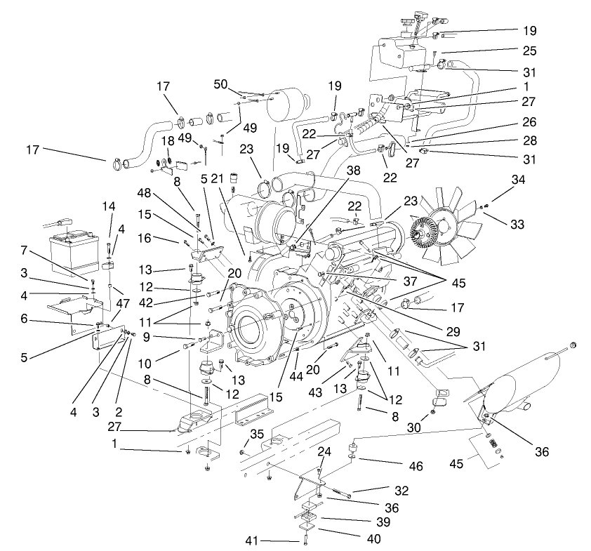 Engine Fasteners Installation Assembly