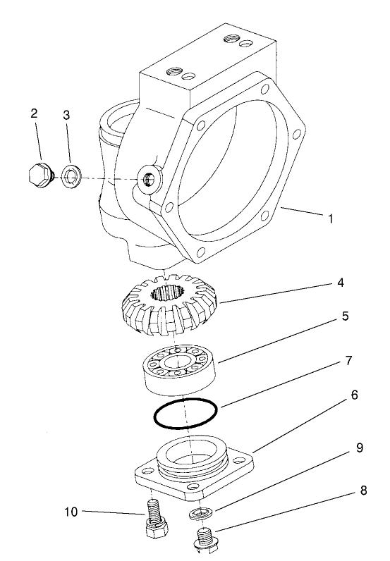 Rear Axle Assembly No. 95-7500 (continued) Axle Case Assembly