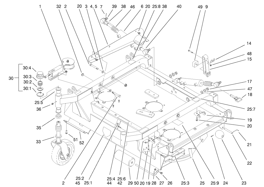 Center Deck Assembly