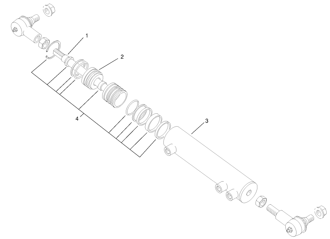 Hydraulic Cylinder Assembly No. 86-2190