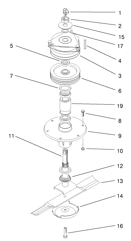 Clutch Spindle Assembly