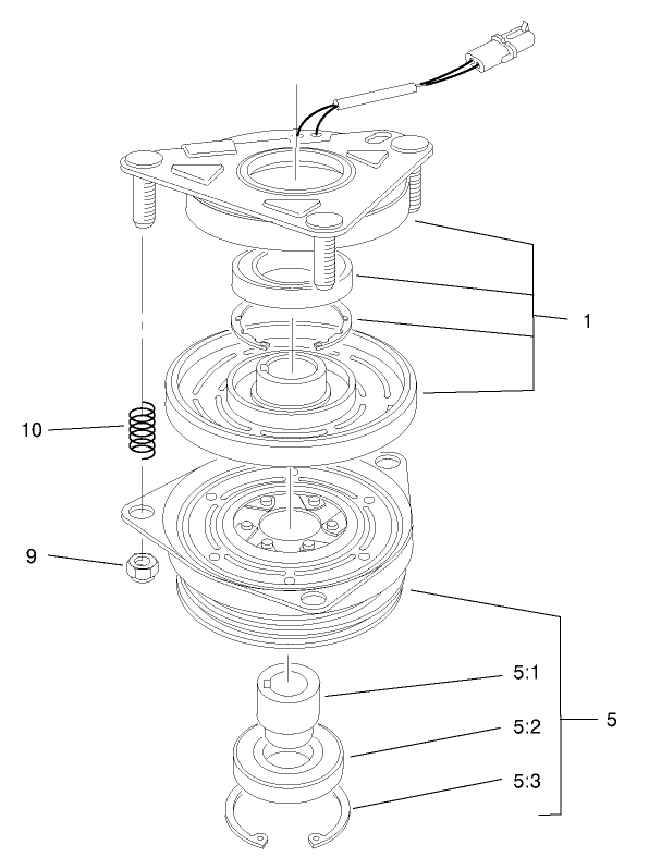 Electric Clutch Brake No. 100-2559