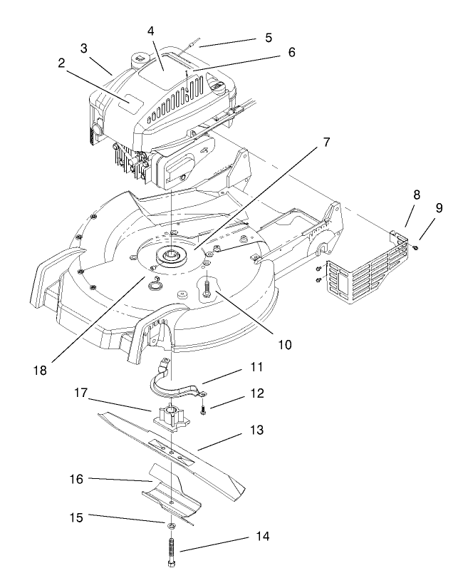 Engine & Blade Assembly