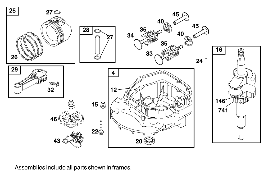 Engine Briggs & Stratton Model 12h802-1767-E1
