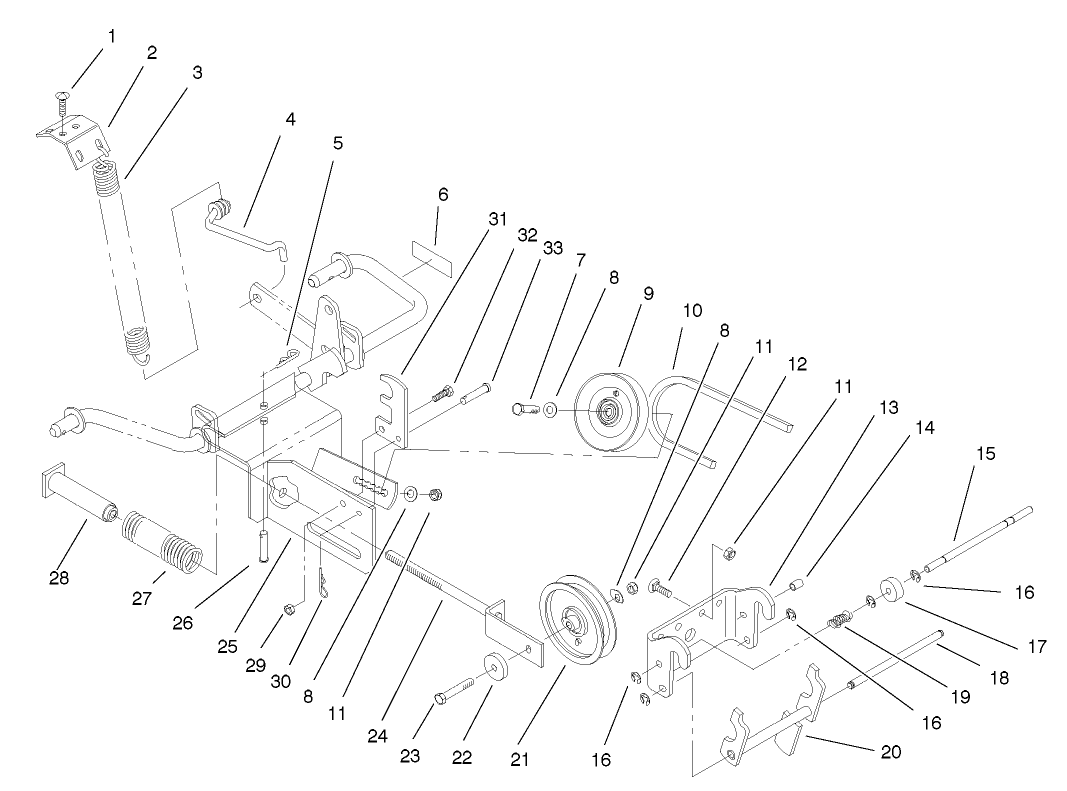 Pulley And Hitch Assembly