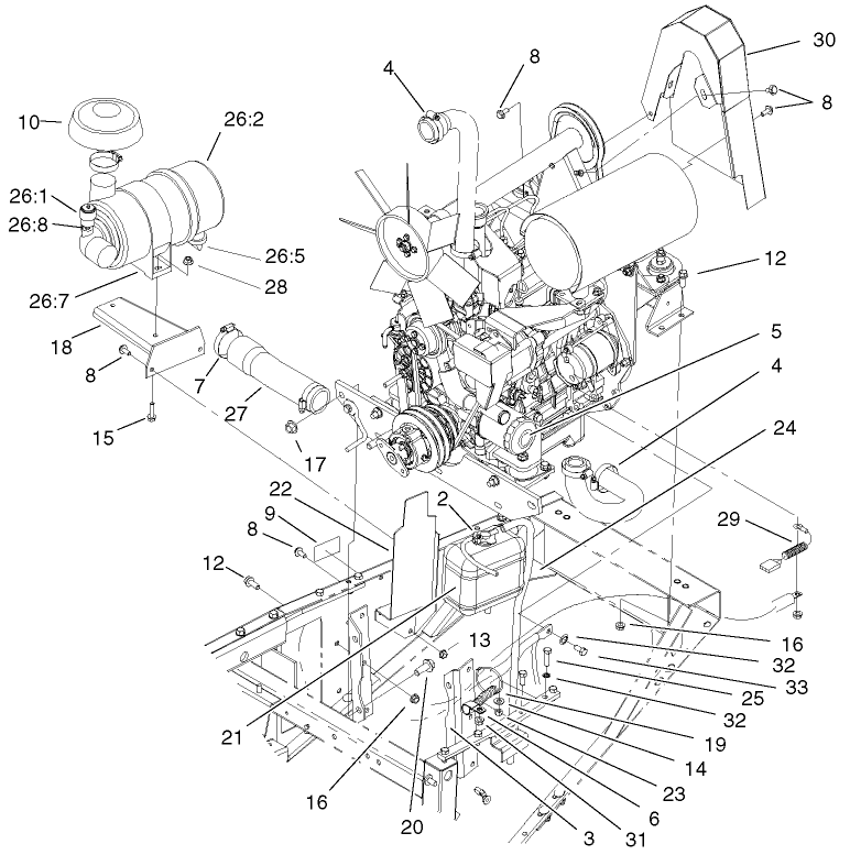 Engine Installation Assembly