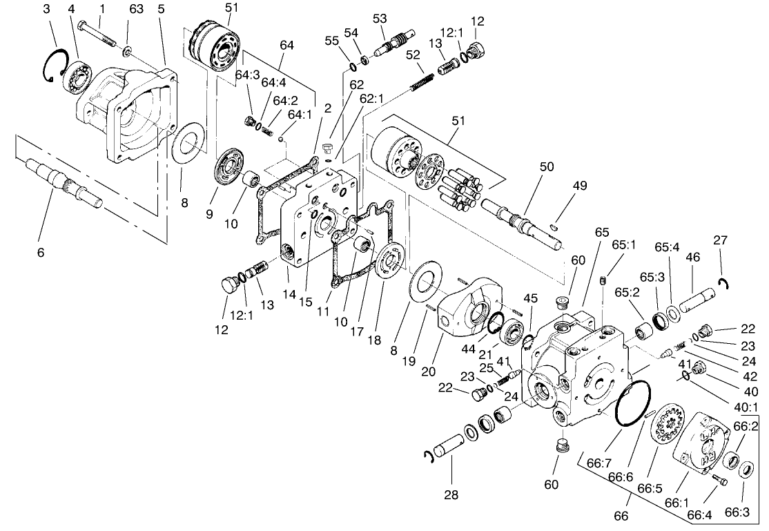 Hydrostatic Transmission Assembly No. 92-8947