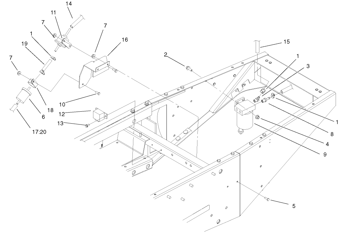Water And Fuel Filter Assembly