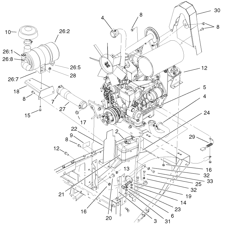 Engine Installation Assembly