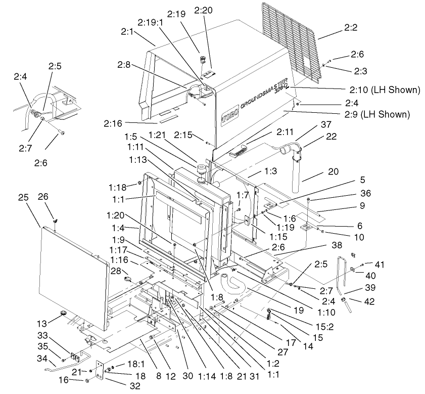 Radiator And Hood Assembly