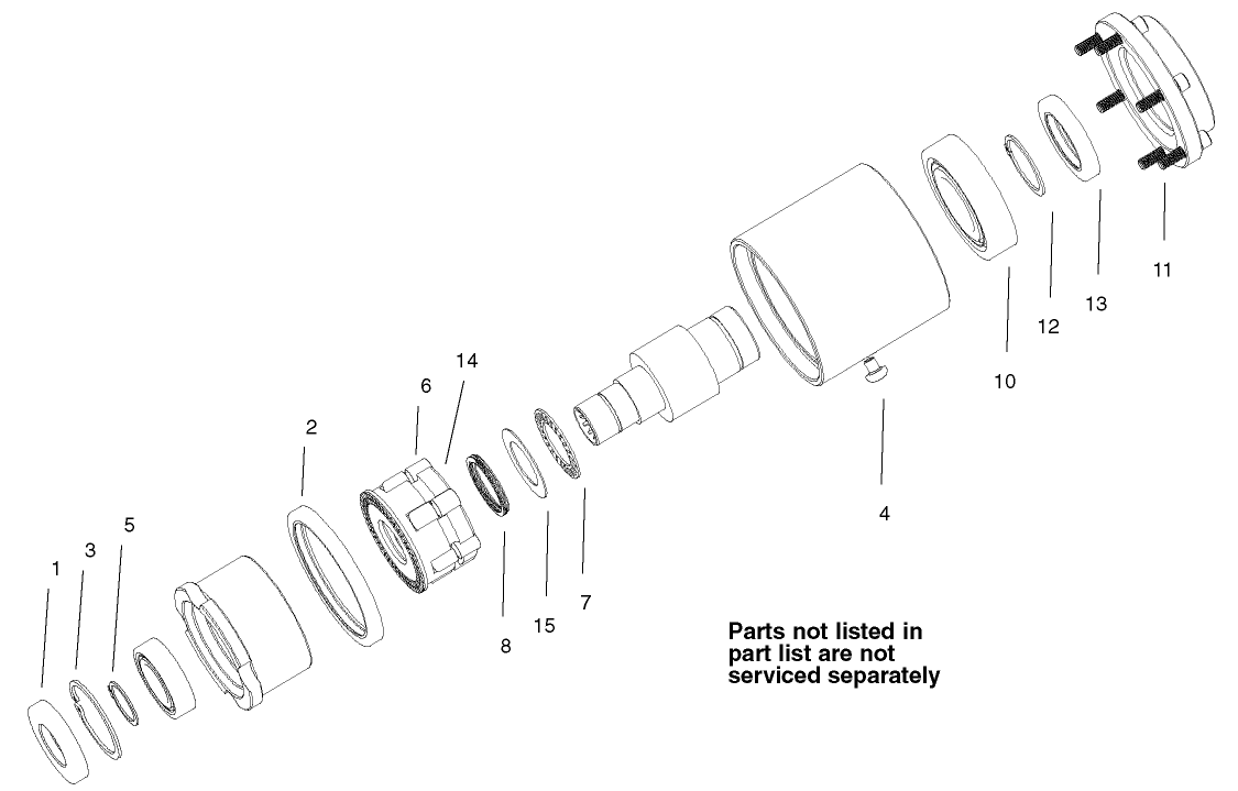 Bi-Directional Clutch Assembly No. 95-6296 (only On: 30631)