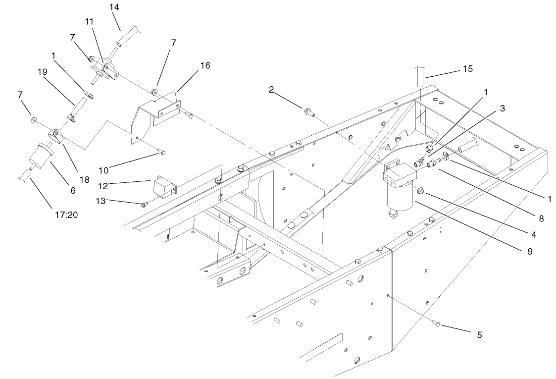Water And Fuel Filter Assembly