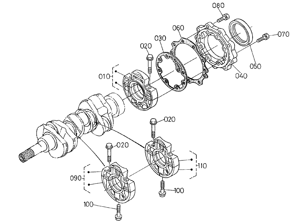 Main Bearing Case Assembly