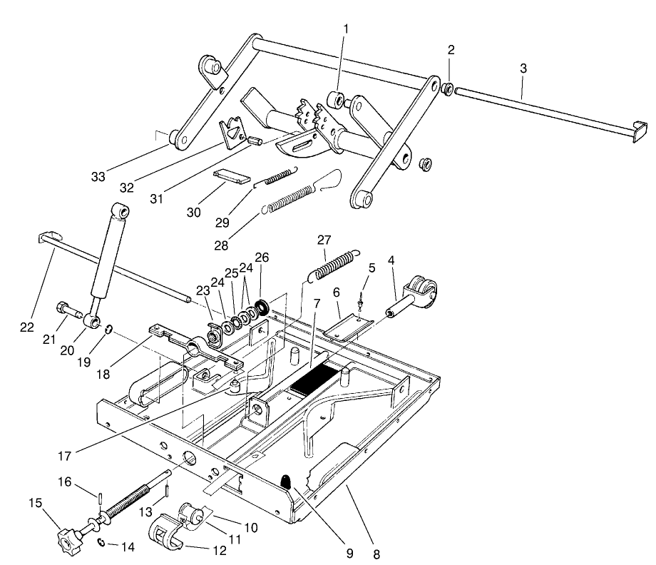 Seat Suspension Assembly