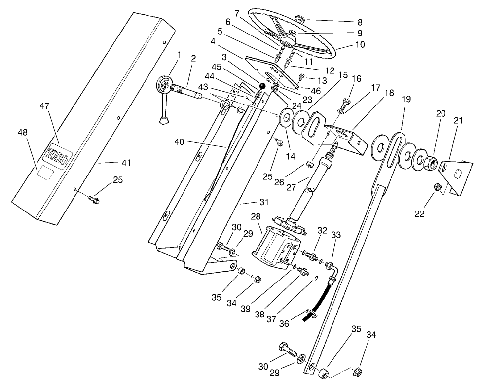Steering Tower Assembly