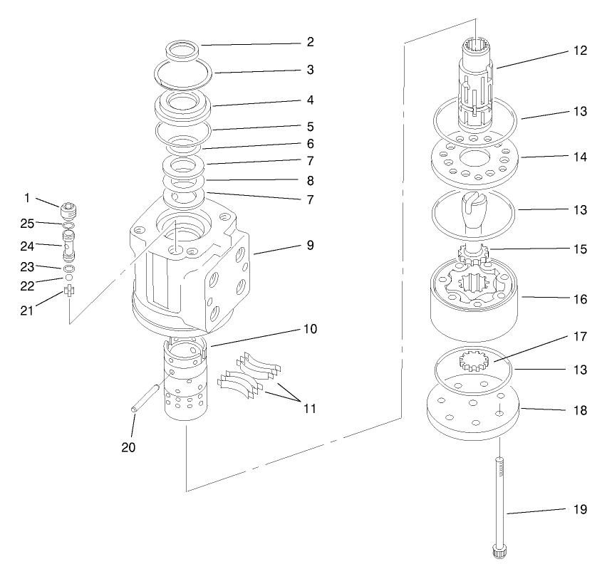 Power Steering Valve Assembly No. 92-9748