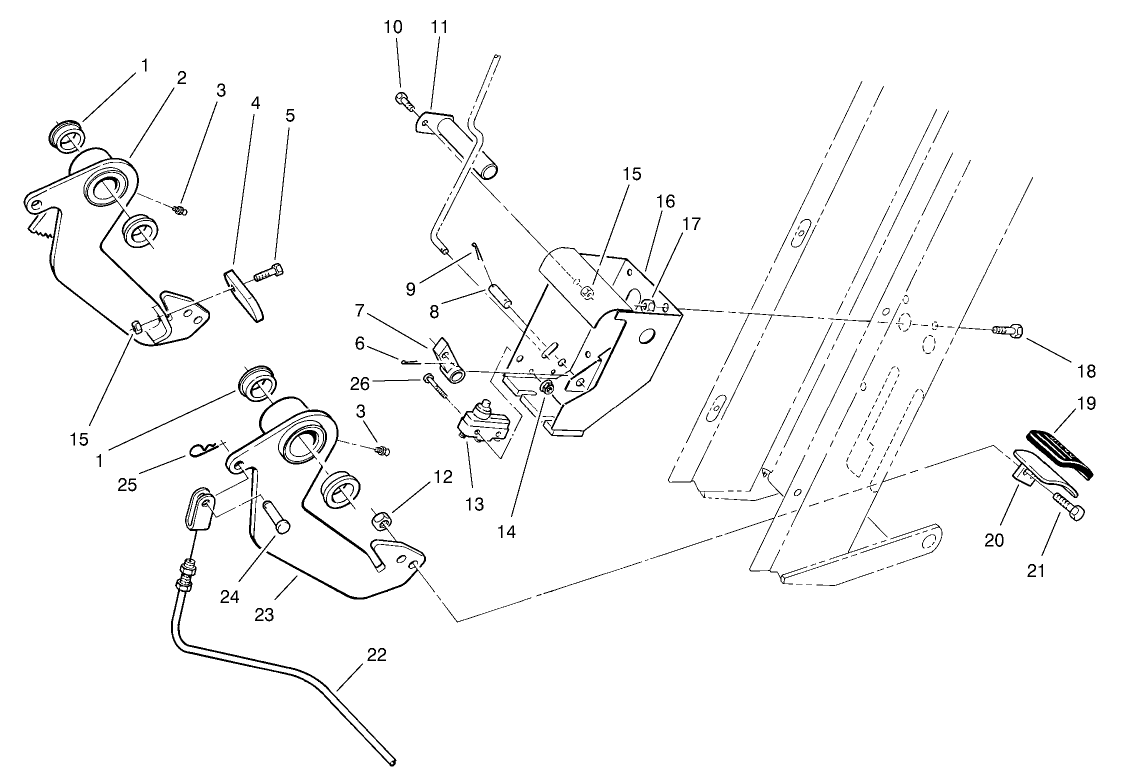 Steering Brake Assembly