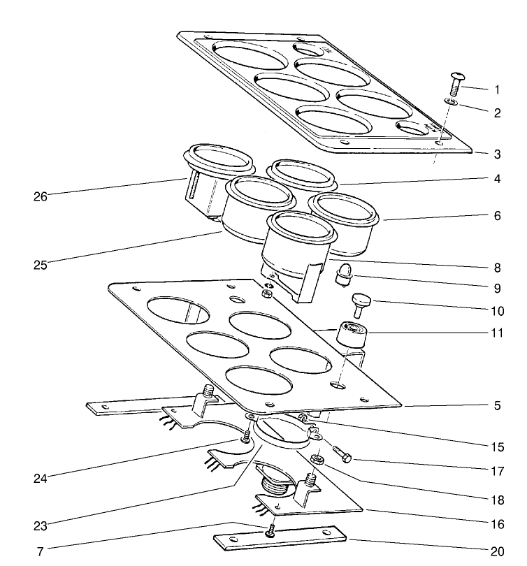 Upper Control Panel Assembly
