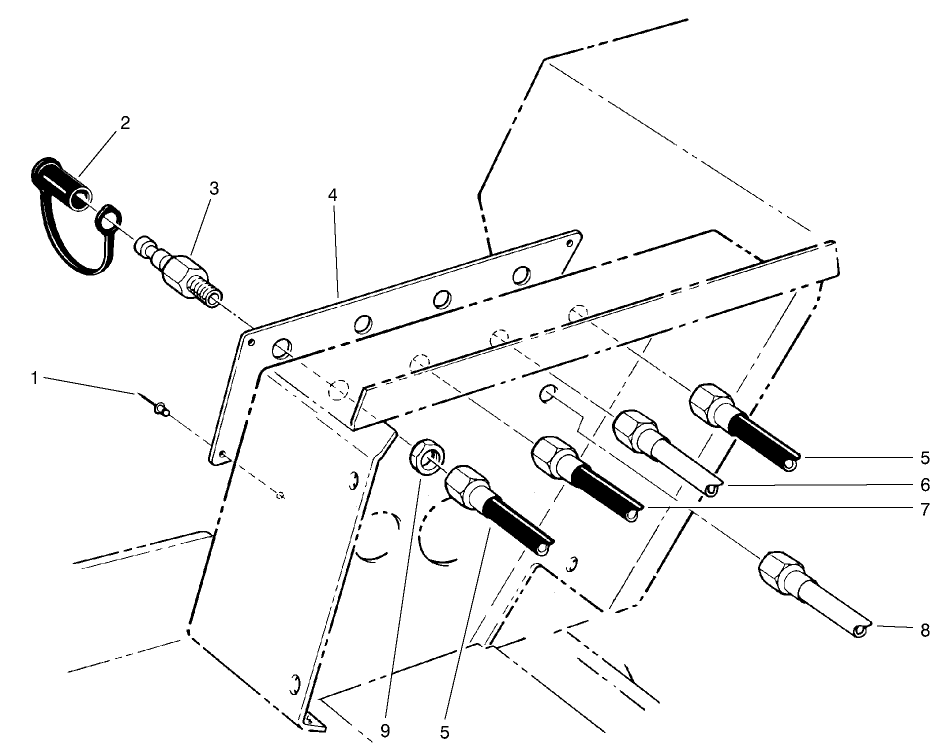 Hydraulic System Diagnostic Panel Assembly