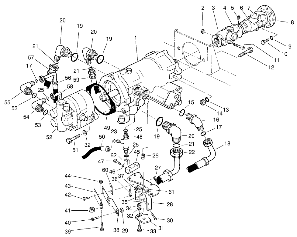 Variable Displacement Pump Installation