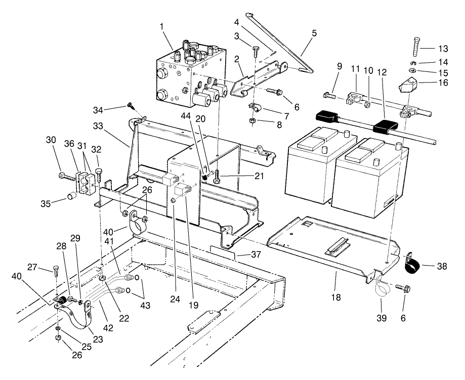 Battery Frame Assembly