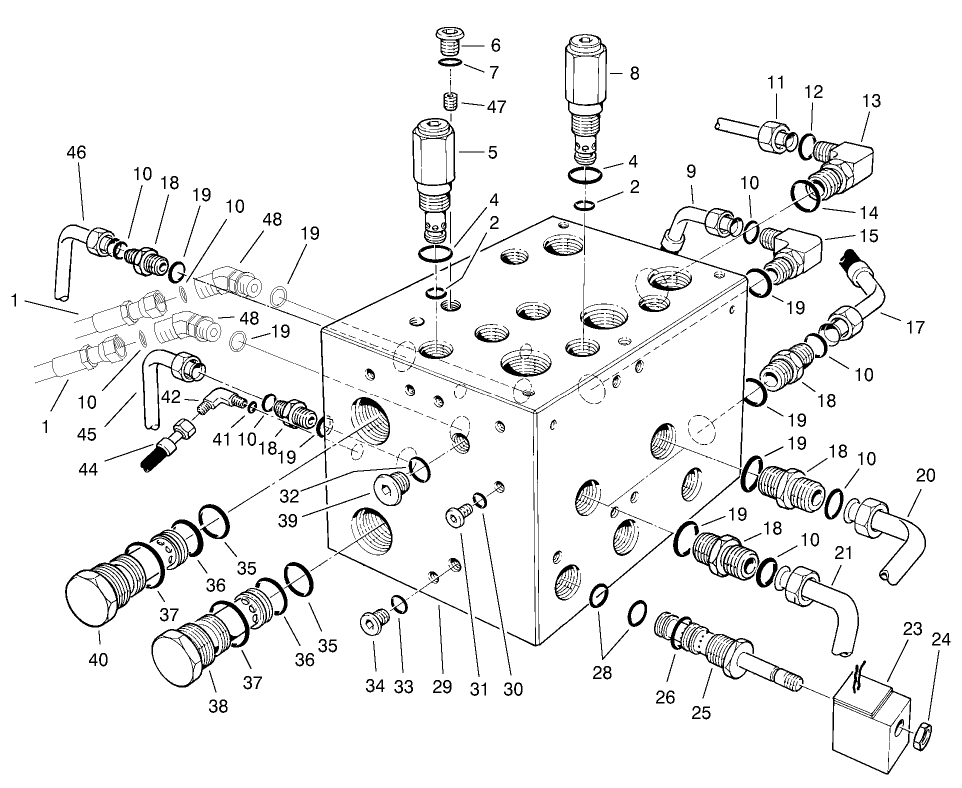Pto Manifold Assembly